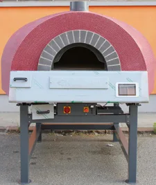 Rotating Wood Combustion Pizza Oven Easy Control REL115