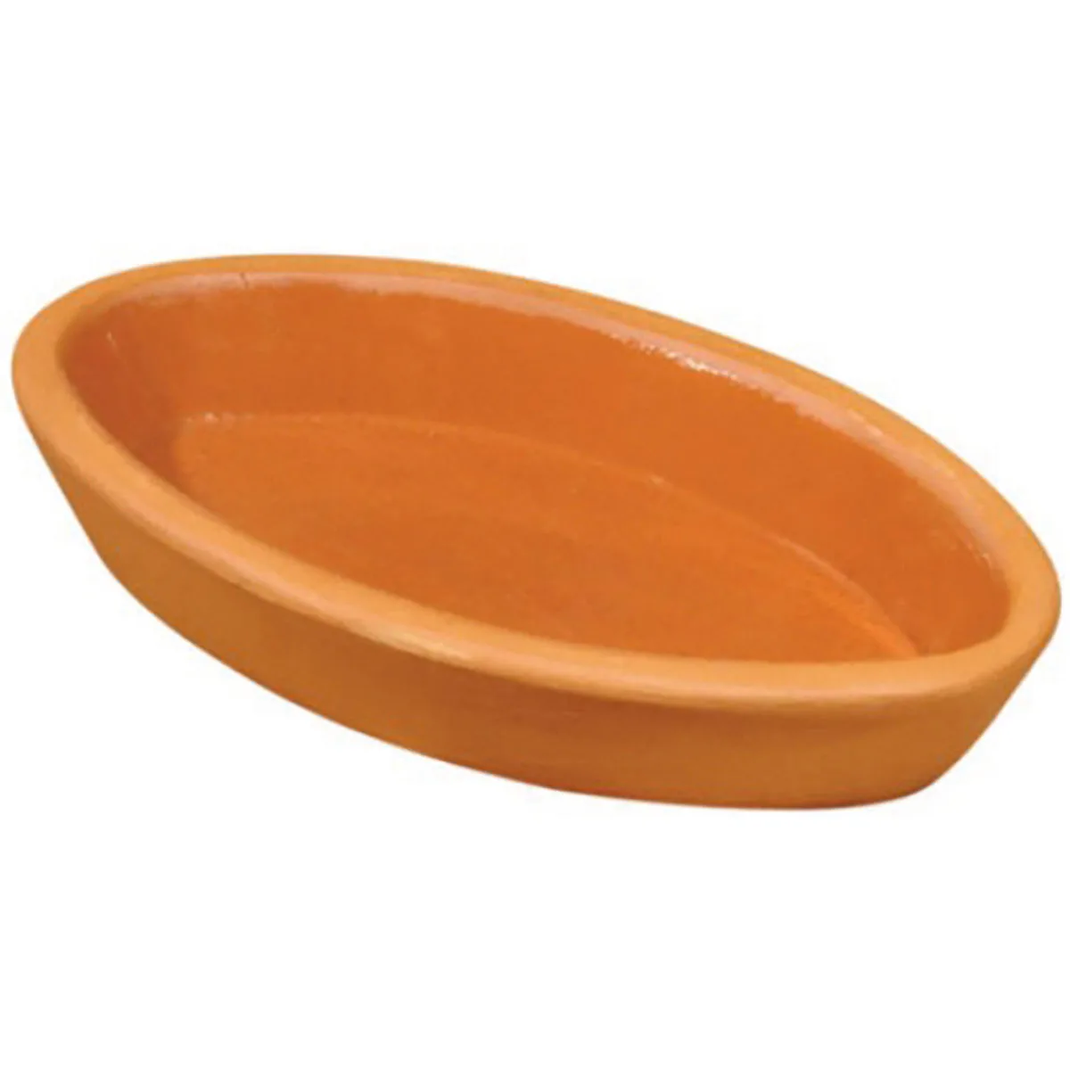 Oval Tava Yarım Sırlı 8151.ISK10.20
