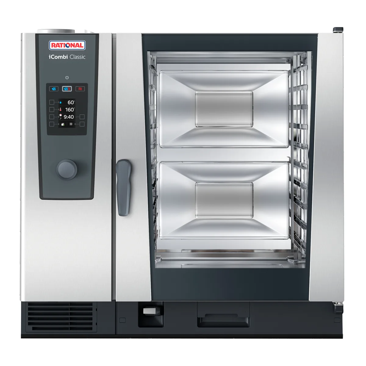 Rational iCombi Classic 9890.ICCLS10.2G Steam Convection Oven, Gas, 10×2/1 GN