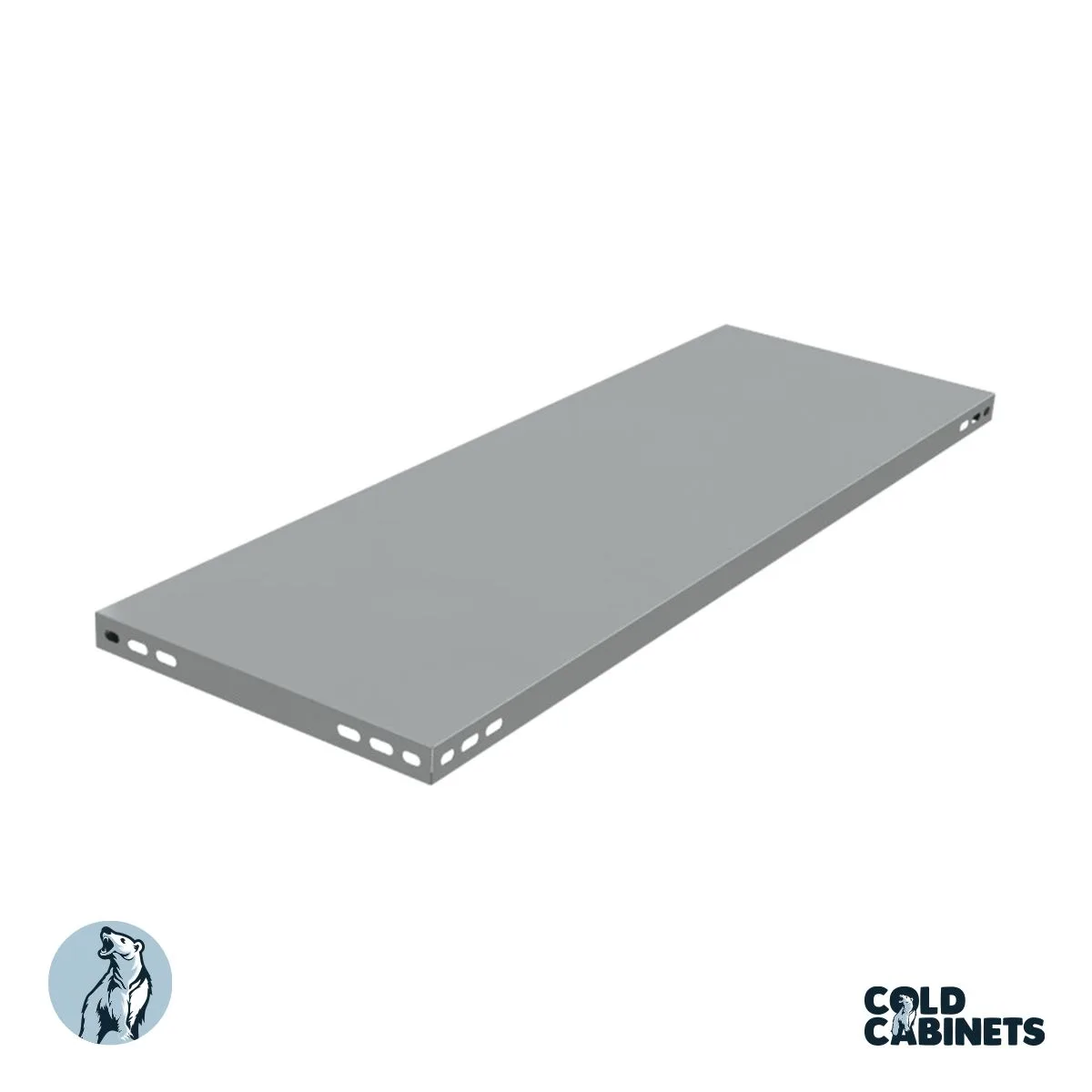 Болтовая стальная полка 0.06 см – 3×31×60 см серая