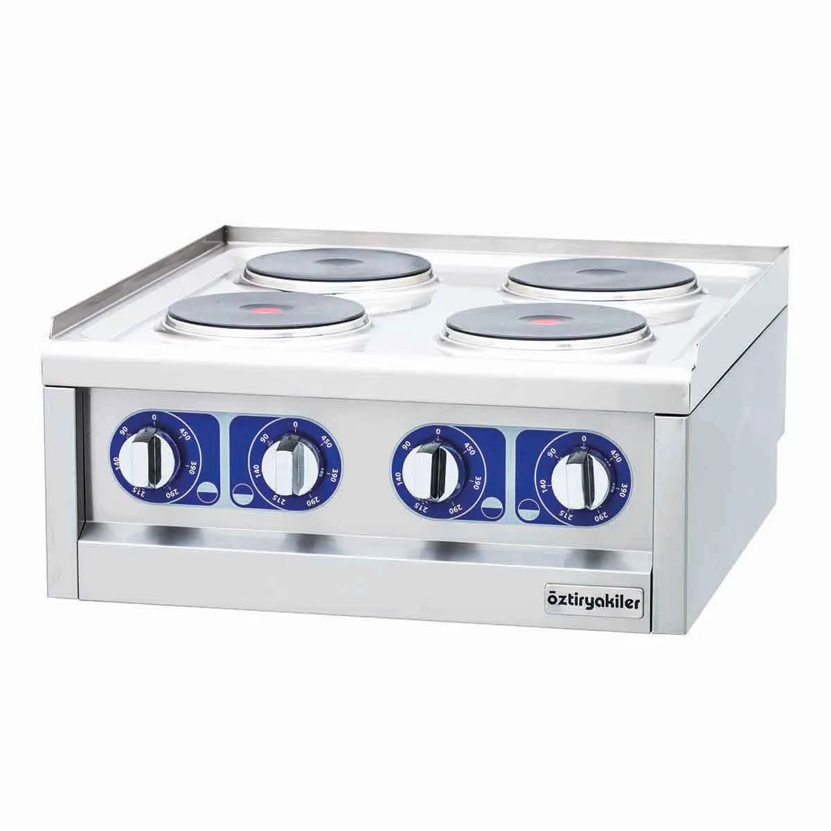 Boiling Top 7865.N1.60603.14 – 60×60×24 cm Electric Quad Hotplate