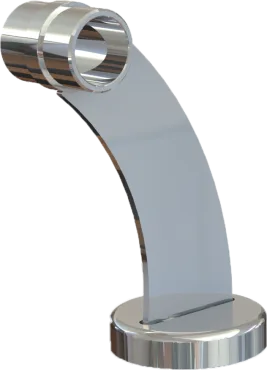 Bodenschrankenhalter Ø40 Mittel PSF-YBTO-40