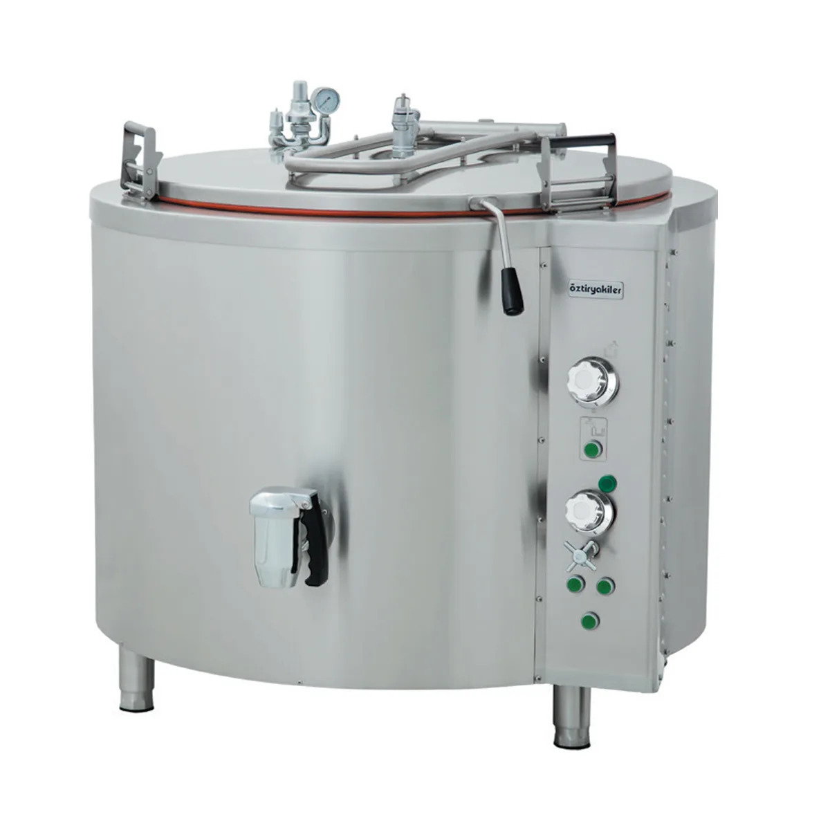 Kippkessel Indirekte Elektroheizung Zylindrisch 500 L Fest 7855.00500.02