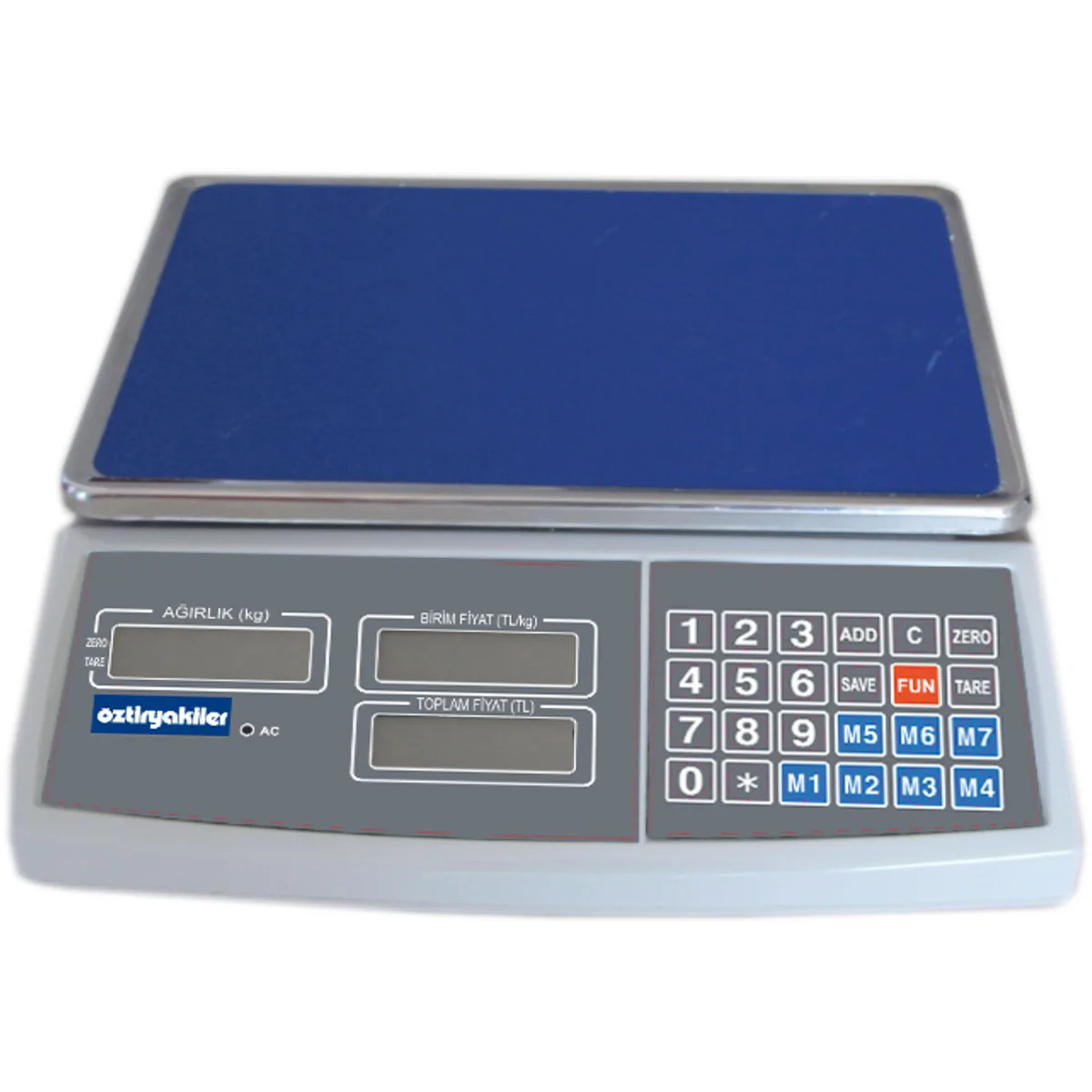 Весы с расчётом цены 6 кг 8325.ACSHA.06