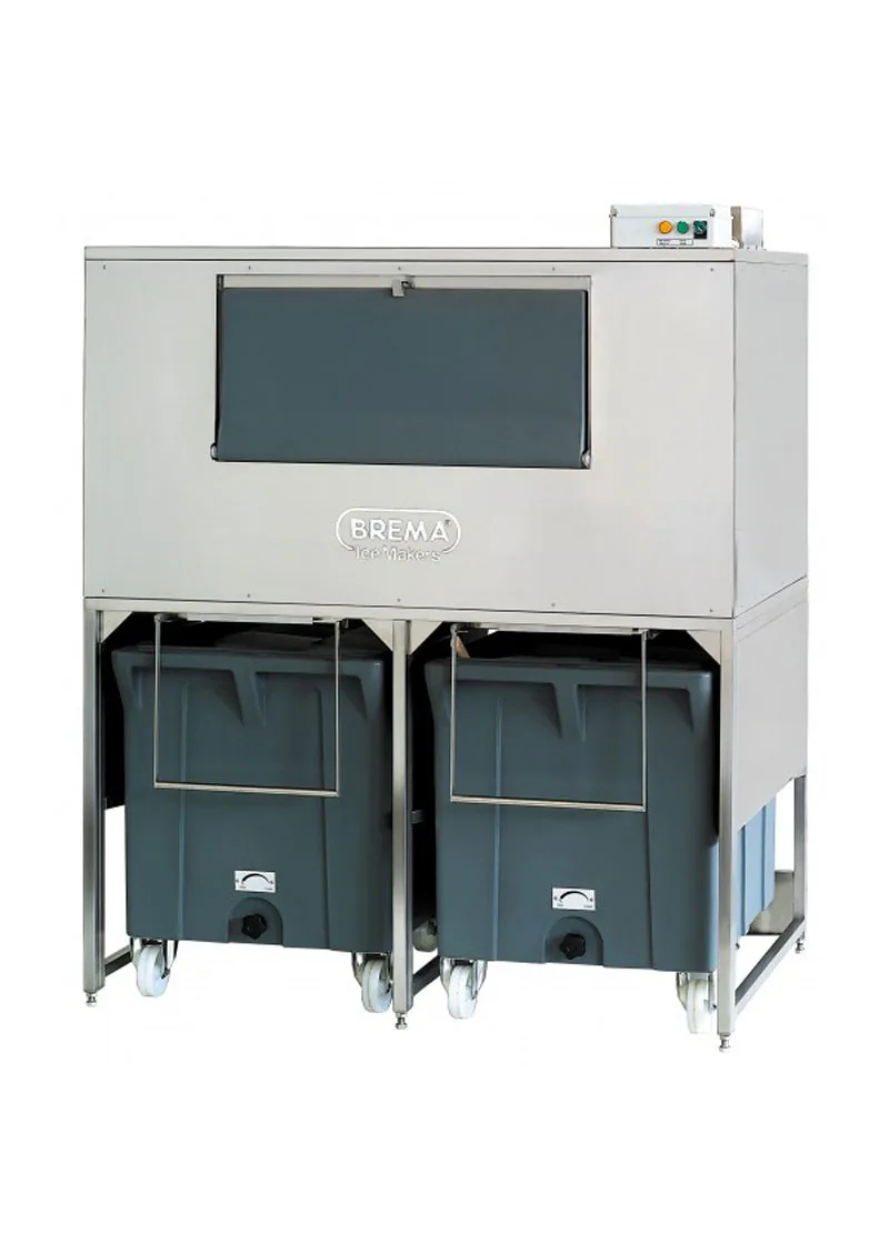 Ледяной бункер Brema RB DOUBLE ROLLER BIN 500 с колёсами