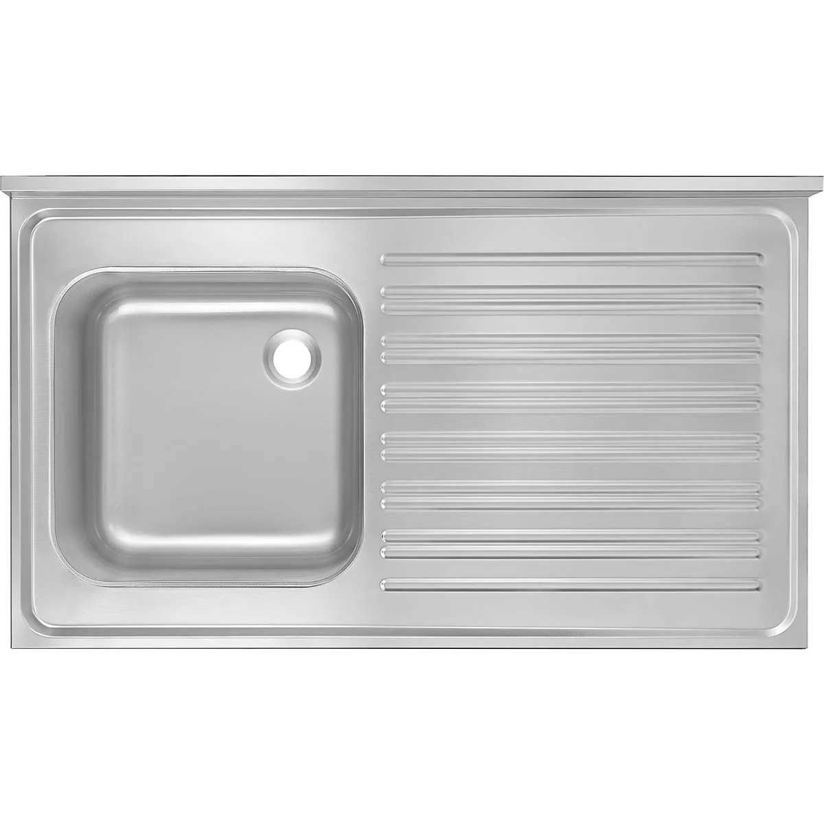 Single Bowl Right Drainer Sink 0754.106A0.15