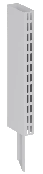 Erweiterungsprofil beidseitig gelocht 30×70 PSF-UPCTD-3070