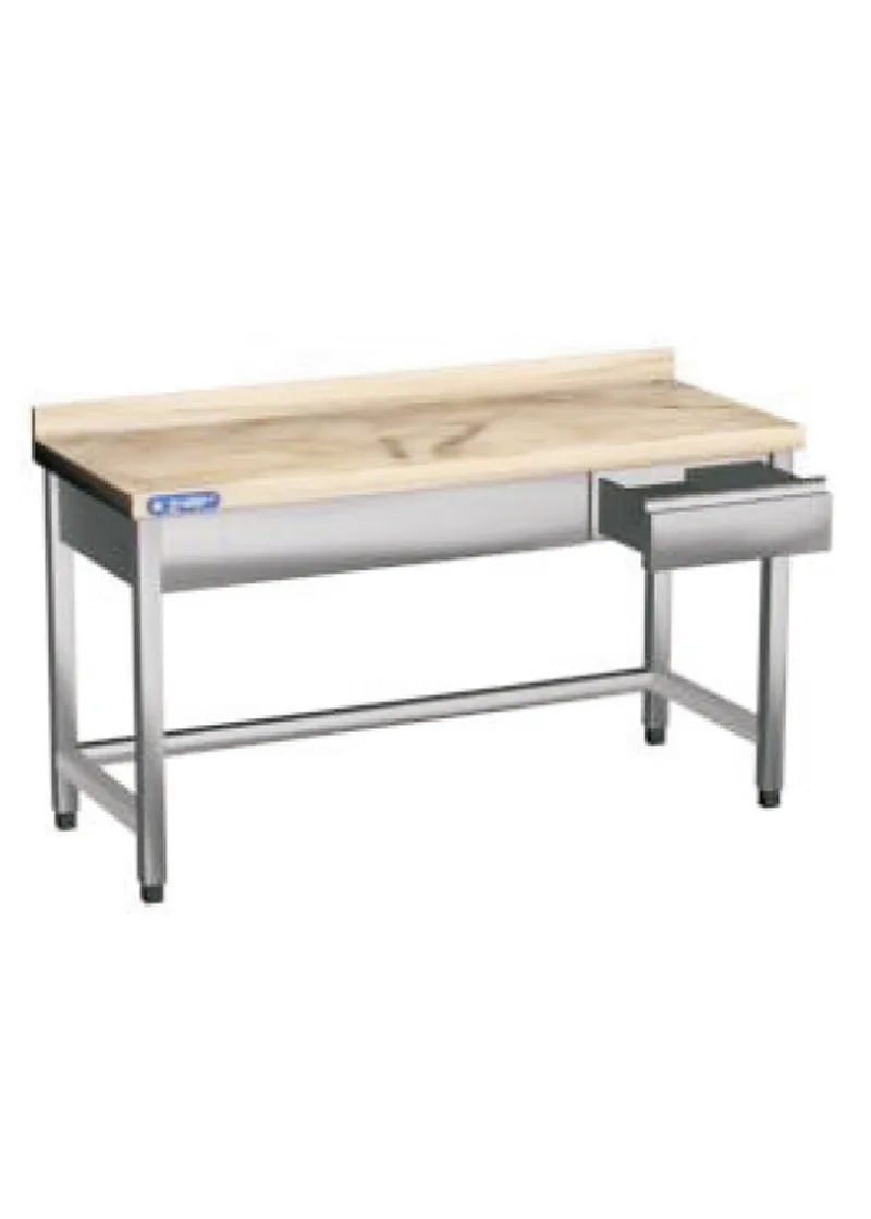 Marble top Work Table MTS-9, 90×70×85 cm, without bottom shelf