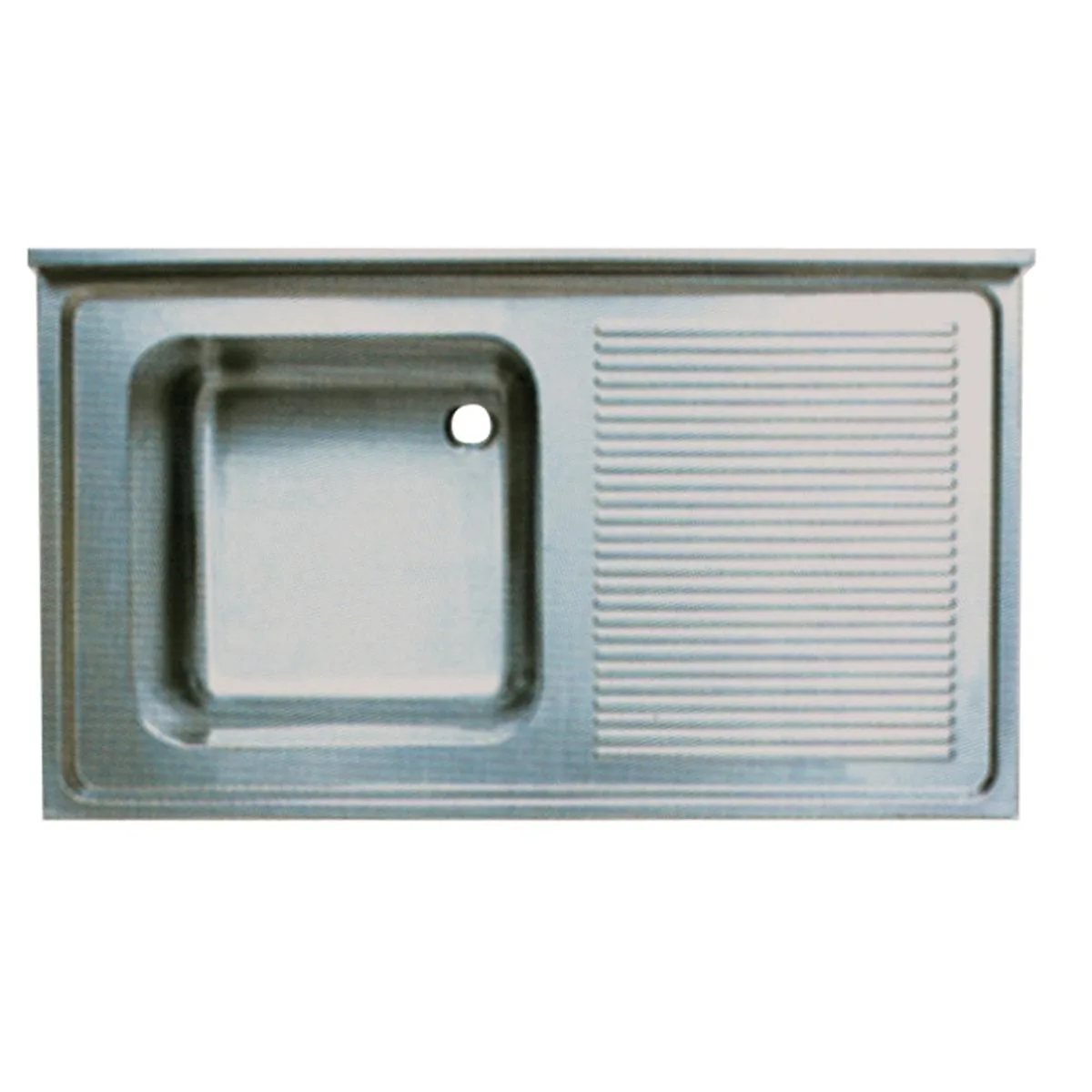 Single Bowl Right Drainer Sink 0754.146E0.15