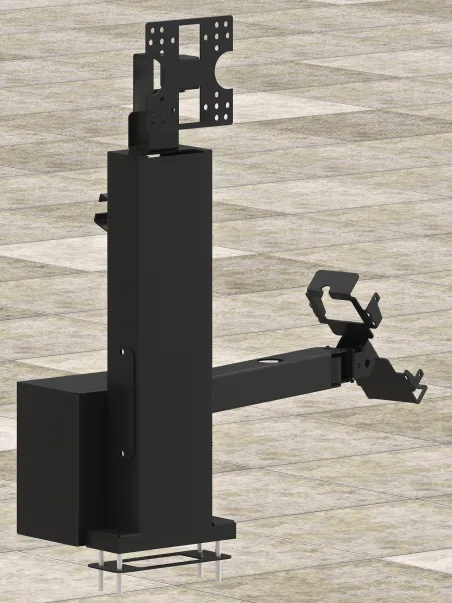 Metall-POS-Halter Rechteckständer PSF-MPTDA